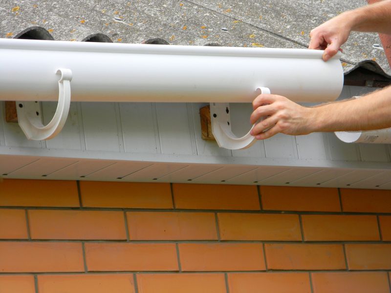 Damaged Gutter Replacement