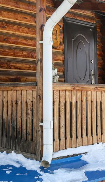 Cost of Porch Downspout Installation in Athens